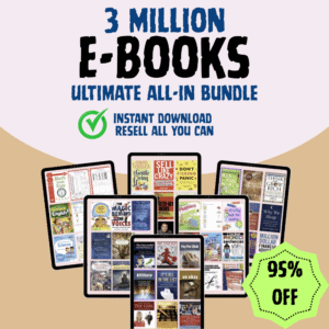 3 Million+ Ebooks + 3 Million PLR Articles Bonus with reseller rights