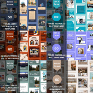 3500+ Canva Editable Social Media Templates Mega Bundle