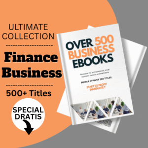 Over 500 Premium Business eBooks Pack Collection + GRATIS Business Emails Pack, PLR & MRR Rights